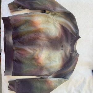 HUGO BOSS Men's Tie-Dye Crewneck Sweater